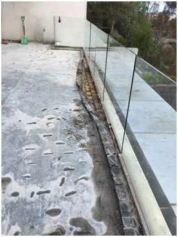 Balcony Drain Failure